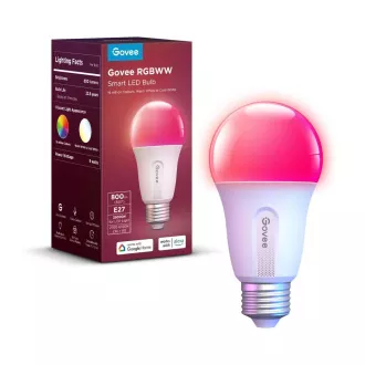 Govee pametna žarulja RGBWW 9W-60W 800lm E27 dug život Govee pametna žarulja RGBWW 9W-60W 800lm E27 dug život