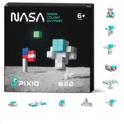 PIXIO NASA - Magnetski komplet za gradnju kolonijalne baze