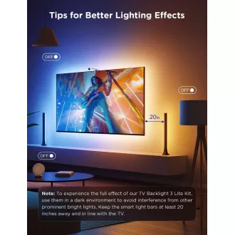 Govee TV 55-65 Backlight 3 Lite Kit SMART LED set pozadinskog osvjetljenja