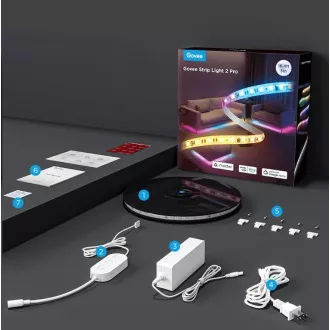 Govee Strip Light 2 Pro RGBICWW Strip 5m Matter