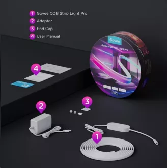 Govee Ultra Bright RGBICW Pro 3m traka Matter