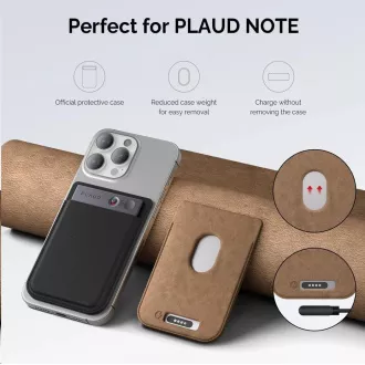 PLAUD Note Case Brown - Note case, smeđa