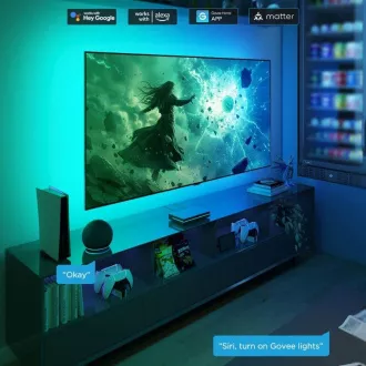 Govee AI Sync Box 2 Pametni TV RGBICW pozadinsko osvjetljenje 55-65" Govee AI Sync Box 2 Pametni TV RGBICW pozadinsko osvjetljenje 55-65"