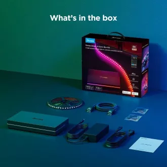 Govee AI Sync Box 2 Pametni TV RGBICW pozadinsko osvjetljenje 55-65" Govee AI Sync Box 2 Pametni TV RGBICW pozadinsko osvjetljenje 55-65"