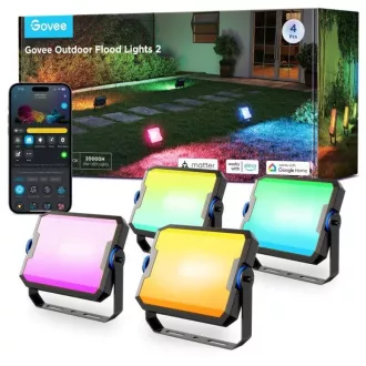 Govee Flood Lights 2 vanjska SMART LED svjetla 4 kom