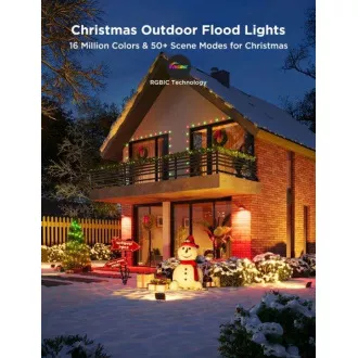 Govee Flood Lights 2 vanjska SMART LED svjetla 4 kom
