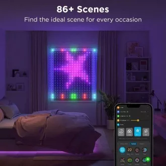 Govee Netflix RGBIC zavjesna svjetiljka 400 LED - 1,5 x 1,5 m Govee Netflix RGBIC zavjesna svjetiljka 400 LED - 1,5 x 1,5 m
