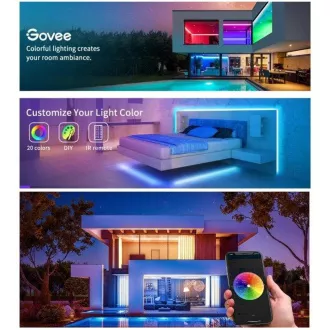 Govee WiFi RGB pametna LED traka 10m
