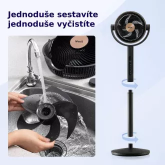 Levoit TempSense R432 DC ciklonski ventilator - automatski ventilator
