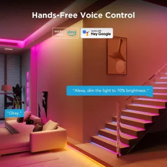Govee WiFi RGBICW Smart PRO LED traka 3m Matter - ekstra izdržljiva Govee WiFi RGBICW Smart PRO LED traka 3m Matter - ekstra izdržljiva