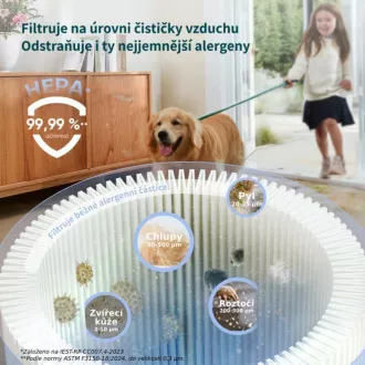 Levoit LVAC-300 Plus 6u1 bežični turbo ciklon crni