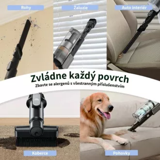 Levoit LVAC-300 Plus 6u1 bežični turbo ciklon crni