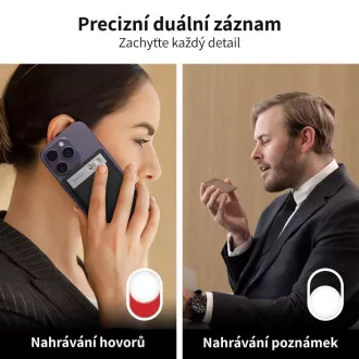 PLAUD NOTE Tamnoplava - AI snimač PLAUD NOTE Tamnoplava - AI snimač