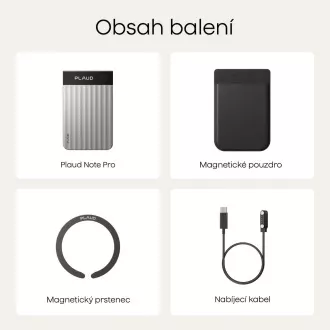 PLAUD Note PRO Black - AI snimač glasa