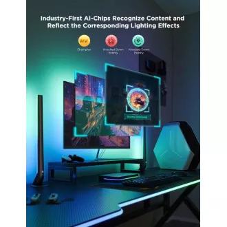 Govee AI Sync Box Kit 2 Set rasvjete za pametno računalo 27-34" + LED paneli