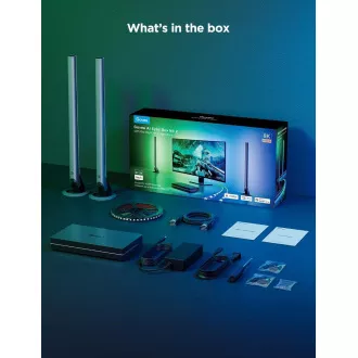 Govee AI Sync Box Kit 2 Set rasvjete za pametno računalo 27-34" + LED paneli