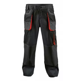 FF CARL BE-01-003 hlače crvene/crne 60