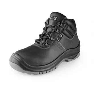 Gležnjače CXS SAFETY STEEL MANGAN S3, crne, vel.39