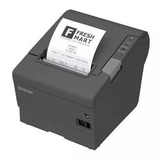 EPSON TM-T88V pisač blagajne, USB + serijski, tamne boje, sa napajanjem