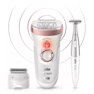 Braun Silk-épil 9-890 Rose Gold epilator, SensoSmart, suho i mokro brijanje, 2 brzine, sustav masaže, poklon izdanje Braun Silk-épil 9-890 Rose Gold epilator, SensoSmart, suho i mokro brijanje, 2 brzine, sustav masaže, poklon izdanje