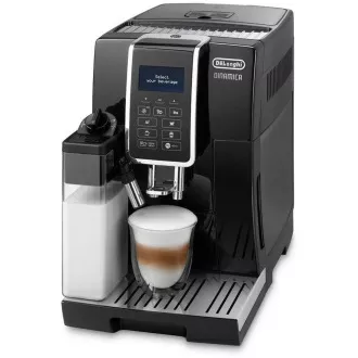 DeLonghi Dinamica ECAM 350.55.B automatski aparat za kavu, 15 bara, ugrađeni mlin, sustav za mlijeko, posuda za mljevenu kavu