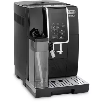 DeLonghi Dinamica ECAM 350.55.B automatski aparat za kavu, 15 bara, ugrađeni mlin, sustav za mlijeko, posuda za mljevenu kavu