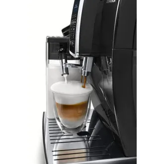 DeLonghi Dinamica ECAM 350.55.B automatski aparat za kavu, 15 bara, ugrađeni mlin, sustav za mlijeko, posuda za mljevenu kavu DeLonghi Dinamica ECAM 350.55.B automatski aparat za kavu, 15 bara, ugrađeni mlin, sustav za mlijeko, posuda za mljevenu kavu
