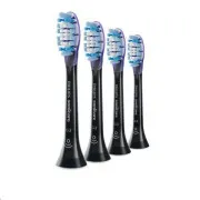 Philips HX9054/33 Sonicare G3 Premium Gum Care, zamjenske glave, standardne glave, 4 komada, na pritisak, crne