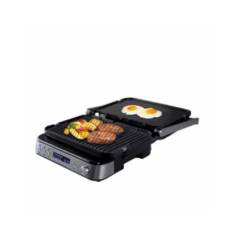 Orava Grillchef-3 električni kontaktni roštilj, 2000 W, LCD zaslon, timer, digitalno upravljanje