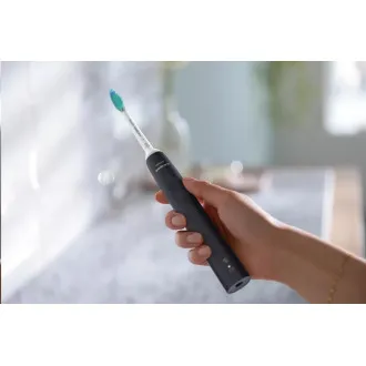 Philips HX3673/14 Sonicare 3100, četkica za zube, za odrasle, 31000 oscilacija/min, timer, senzor pritiska, kutijica, crna Philips HX3673/14 Sonicare 3100, četkica za zube, za odrasle, 31000 oscilacija/min, timer, senzor pritiska, kutijica, crna