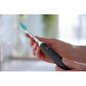 Philips HX3673/14 Sonicare 3100, četkica za zube, za odrasle, 31000 oscilacija/min, timer, senzor pritiska, kutijica, crna Philips HX3673/14 Sonicare 3100, četkica za zube, za odrasle, 31000 oscilacija/min, timer, senzor pritiska, kutijica, crna