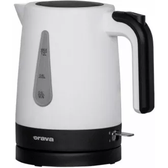 Kuhalo za vodu Orava VK-2015, 1200 W, 1,2 l, automatsko gašenje, bijelo/crno