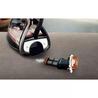 Tefal Ultimate Pure FV9845E0 parno glačalo, 3200 W, protiv kapanja, automatsko isključivanje, boja breskve