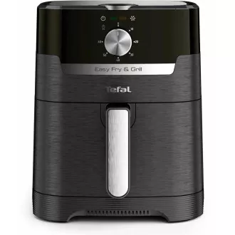TEFAL EY501815 Easy Fry & Grill friteza na vrući zrak, prženje i roštiljanje, 4,2 l, 1550 W, mehaničko upravljanje, crna TEFAL EY501815 Easy Fry & Grill friteza na vrući zrak, prženje i roštiljanje, 4,2 l, 1550 W, mehaničko upravljanje, crna