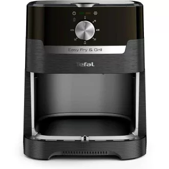 TEFAL EY501815 Easy Fry & Grill friteza na vrući zrak, prženje i roštiljanje, 4,2 l, 1550 W, mehaničko upravljanje, crna TEFAL EY501815 Easy Fry & Grill friteza na vrući zrak, prženje i roštiljanje, 4,2 l, 1550 W, mehaničko upravljanje, crna
