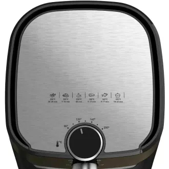 TEFAL EY501815 Easy Fry & Grill friteza na vrući zrak, prženje i roštiljanje, 4,2 l, 1550 W, mehaničko upravljanje, crna TEFAL EY501815 Easy Fry & Grill friteza na vrući zrak, prženje i roštiljanje, 4,2 l, 1550 W, mehaničko upravljanje, crna
