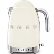 Smeg KLF04CREU kuhalo za vodu, 1,7 L (7 šalica), 2400 W, stil 1950-ih, kontrola temperature, 7 programa, vrhnje