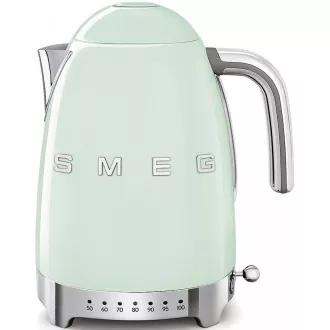 Smeg KLF04PGEU kuhalo za vodu, 1,7 L (7 šalica), 2400 W, stil 1950-ih, kontrola temperature, 7 programa, pastelno zelena
