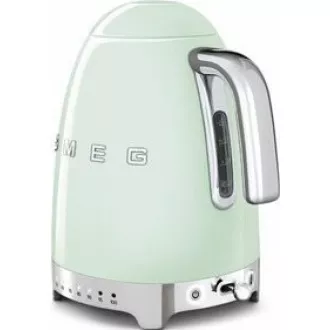 Smeg KLF04PGEU kuhalo za vodu, 1,7 L (7 šalica), 2400 W, stil 1950-ih, kontrola temperature, 7 programa, pastelno zelena