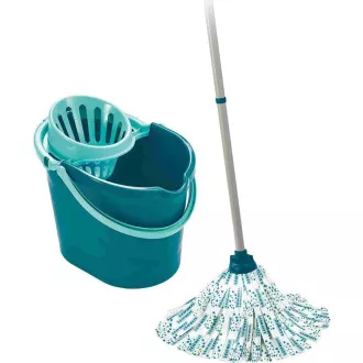 Leifheit 56792 Classic Mop Set set za čišćenje, krpa za rubove, krpa za cijeđenje, kanta Leifheit 56792 Classic Mop Set set za čišćenje, krpa za rubove, krpa za cijeđenje, kanta