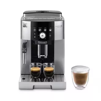 DeLonghi Magnifica S Smart ECAM 250.23.SB automatski aparat za kavu, 1450 W, 15 bara, ugrađeni mlin, srebrna