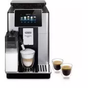 DeLonghi PrimaDonna Soul ECAM 610.55.SB automatski aparat za kavu, 1450 W, 19 bara, ugradni mlin, smart, sustav za mlijeko