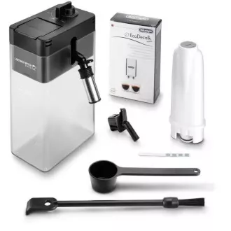 DeLonghi PrimaDonna Soul ECAM 610.55.SB automatski aparat za kavu, 1450 W, 19 bara, ugradni mlin, smart, sustav za mlijeko