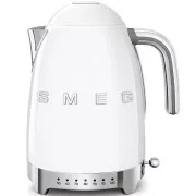 Smeg KLF04WHEU kuhalo za vodu, 1,7 L (7 šalica), 2400 W, stil 1950-ih, kontrola temperature, 7 programa, bijelo
