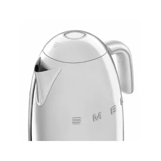 Smeg KLF04SSEU kuhalo za vodu, 1,7 L (7 šalica), 2400 W, stil 1950-ih, kontrola temperature, 7 programa, krom