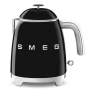 Mini kuhalo za vodu Smeg KLF05BLEU, 0,8 L / 3 šalice, 1400 W, stil 1950-ih, crno