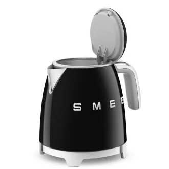 Mini kuhalo za vodu Smeg KLF05BLEU, 0,8 L / 3 šalice, 1400 W, stil 1950-ih, crno