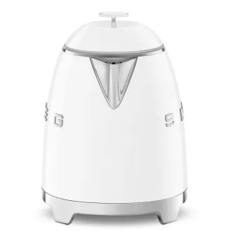 Smeg KLF05WHEU, Mini kuhalo za vodu, 0,8 L / 3 šalice, 1400 W, stil 1950-ih, bijelo Smeg KLF05WHEU, Mini kuhalo za vodu, 0,8 L / 3 šalice, 1400 W, stil 1950-ih, bijelo