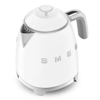 Smeg KLF05WHEU, Mini kuhalo za vodu, 0,8 L / 3 šalice, 1400 W, stil 1950-ih, bijelo Smeg KLF05WHEU, Mini kuhalo za vodu, 0,8 L / 3 šalice, 1400 W, stil 1950-ih, bijelo