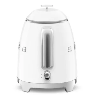 Smeg KLF05WHEU, Mini kuhalo za vodu, 0,8 L / 3 šalice, 1400 W, stil 1950-ih, bijelo Smeg KLF05WHEU, Mini kuhalo za vodu, 0,8 L / 3 šalice, 1400 W, stil 1950-ih, bijelo